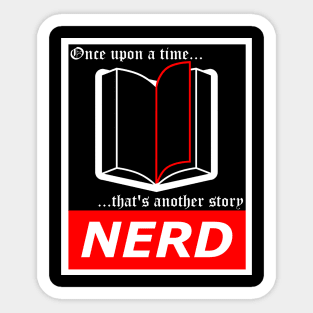 Nerd and Proud 02 Sticker